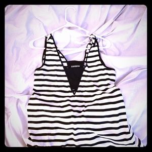 Express sheer sleeveless